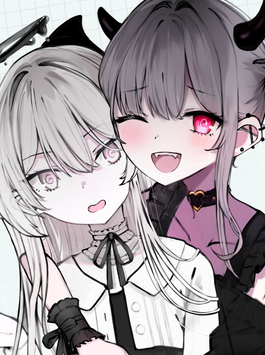 目を惹く！かわいいMV・動画用イラストを描きます 歌ってみた/オリジナルMVのイラストを制作いたします イメージ3