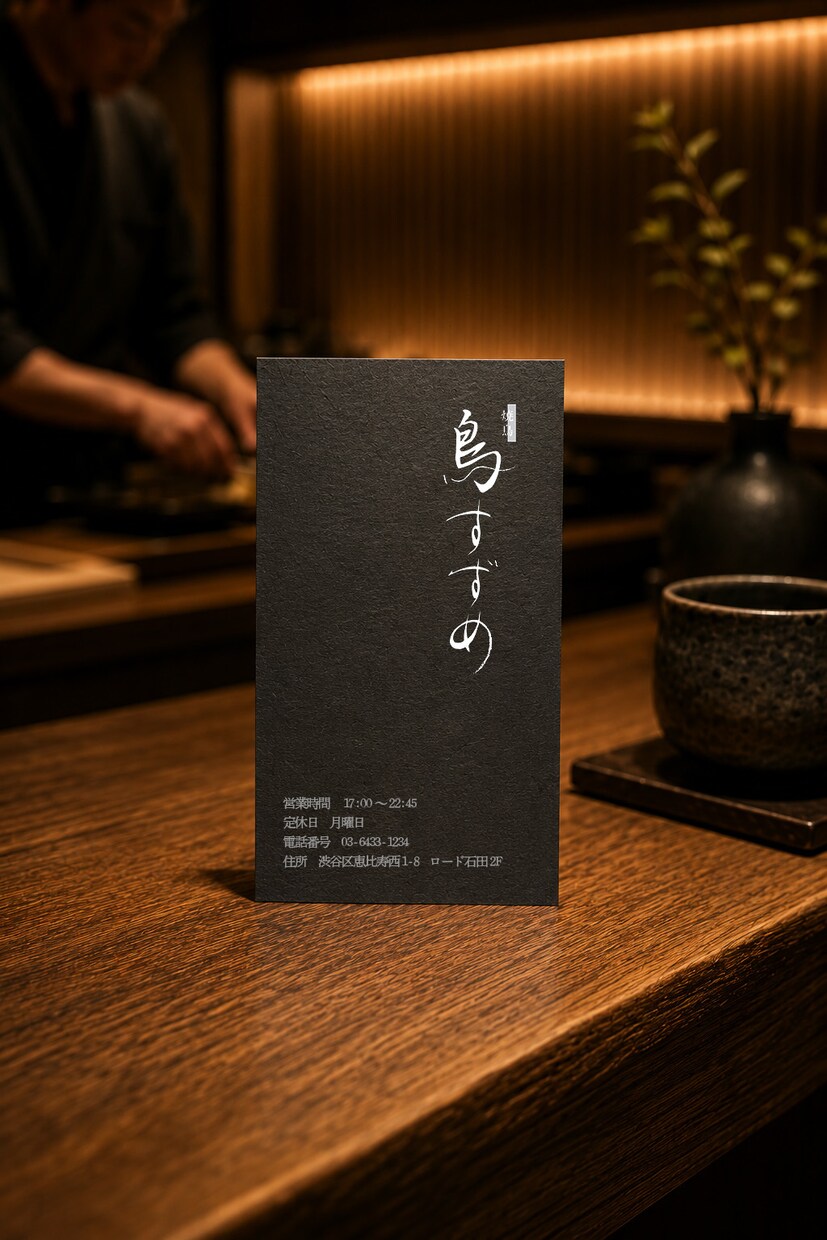 お店や個人事業主様の名刺・ショップカード制作します ヒアリングを大切に、想いを “カタチ” に イメージ5
