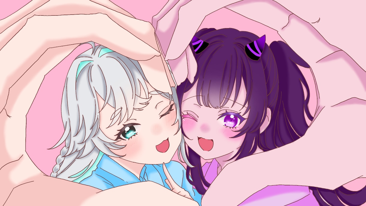 商用◎パッと目を引く1枚絵、立ち絵制作します 閲覧ありがとうございます！！！ イメージ2