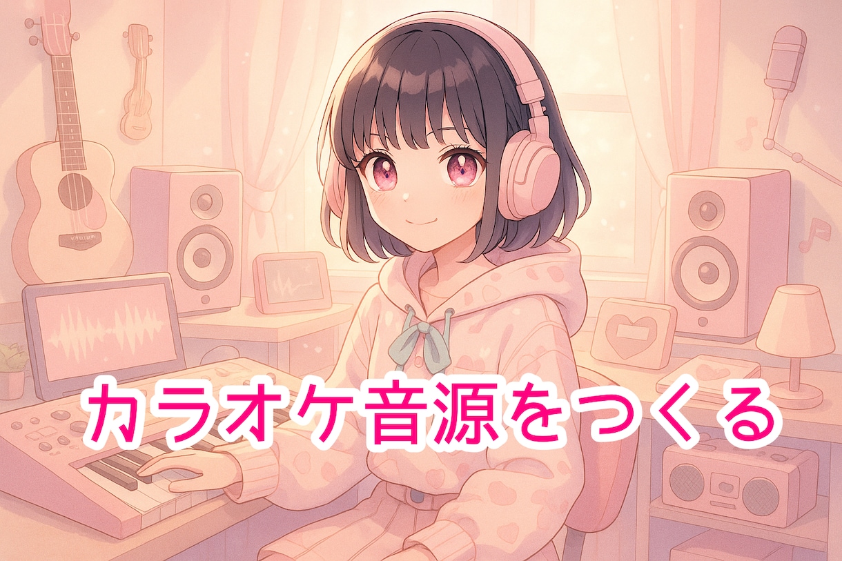 お試し価格でカラオケ音源つくります デジタルからバンドサウンドまで幅広いジャンル可能です イメージ1