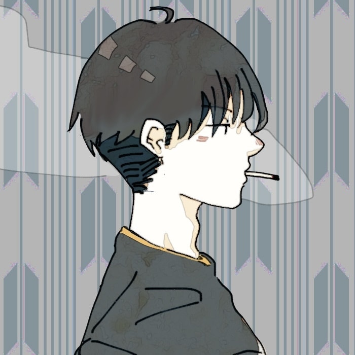 シンプル×クール×可愛い☺︎ 横顔アイコンかきます 商用イラスト・似顔絵対応可です。SNS運用におすすめꪔ̤̮ イメージ2