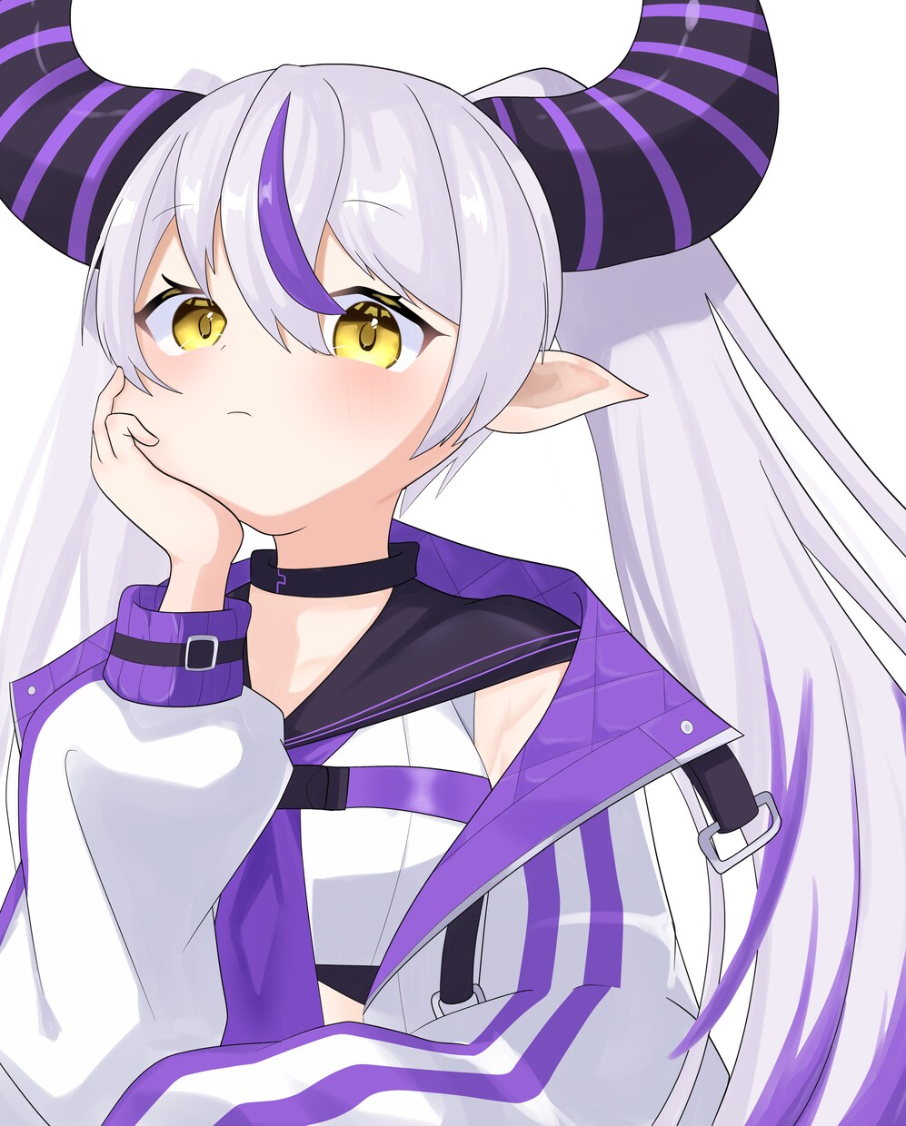 もっちりお肌の可愛いイラスト描きます 肌、服、髪、などの質感表現にこだわった一枚絵を描きます イメージ4