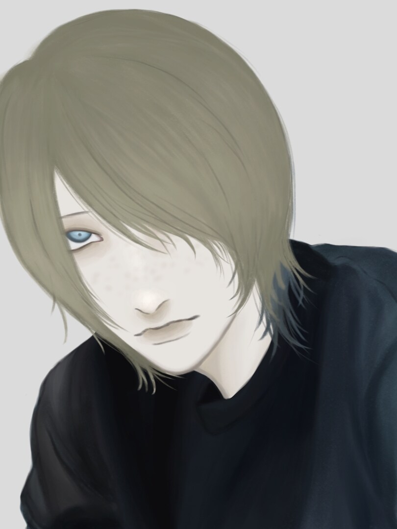 SNSアイコンや1枚絵のイラストを作成致します 色素薄めの美形男子を描かせて頂きます！ イメージ1