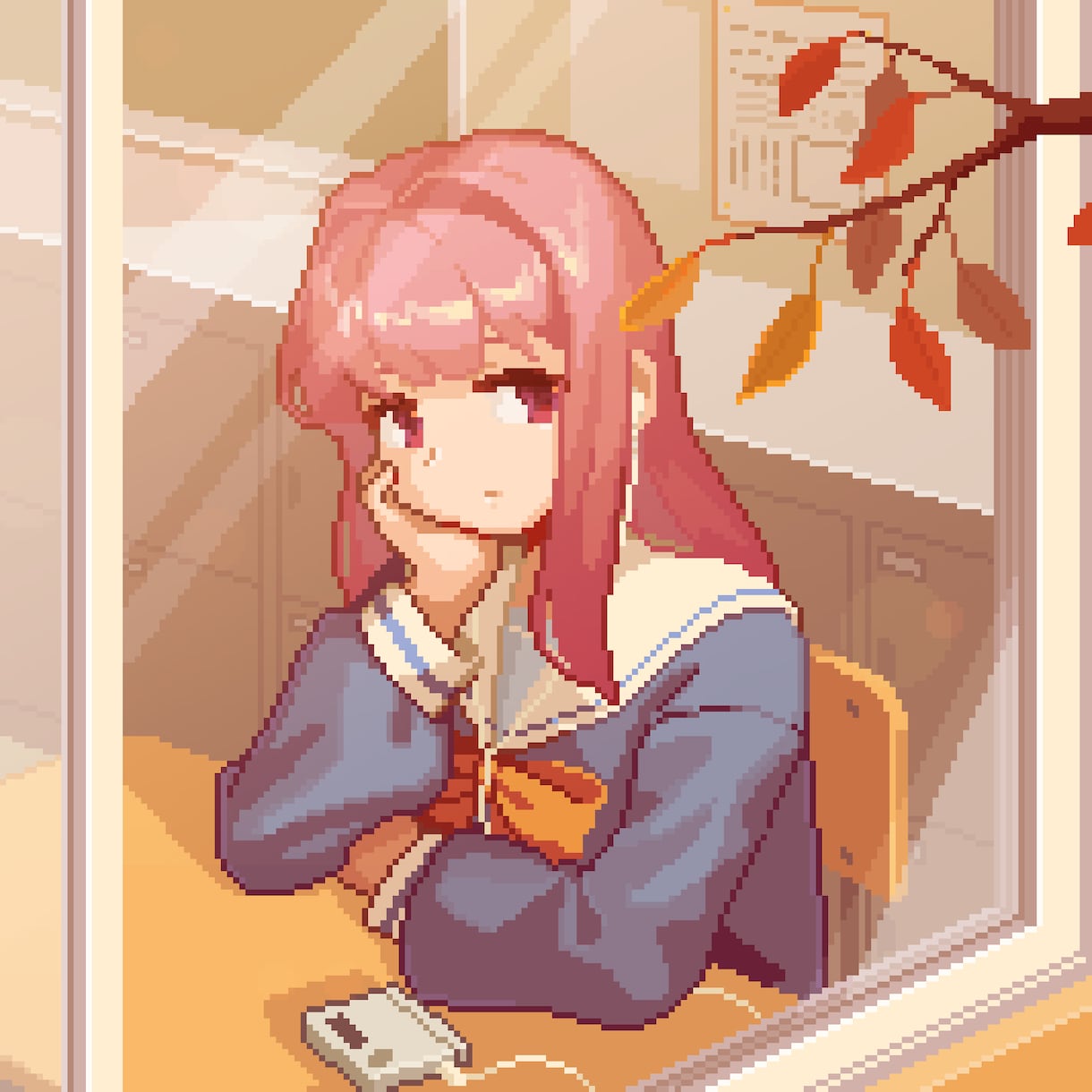 動くドット絵の萌え系イラスト描きます 静止画も制作します！動画SNSアイコンヘッダーに使える！ イメージ3