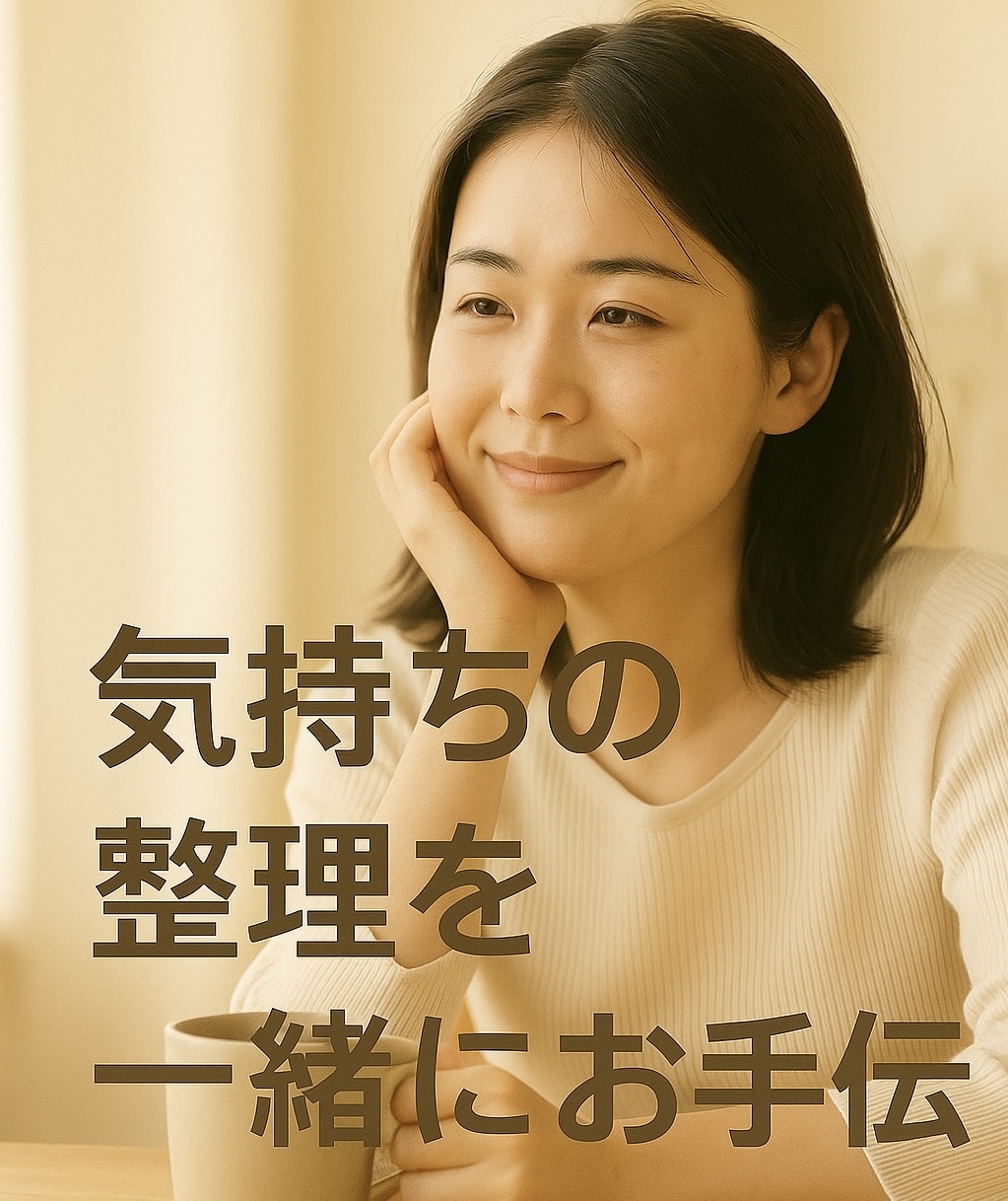 気持ちの整理を一緒にお手伝いします 不登校経験×マネジメント視点で対話 イメージ1