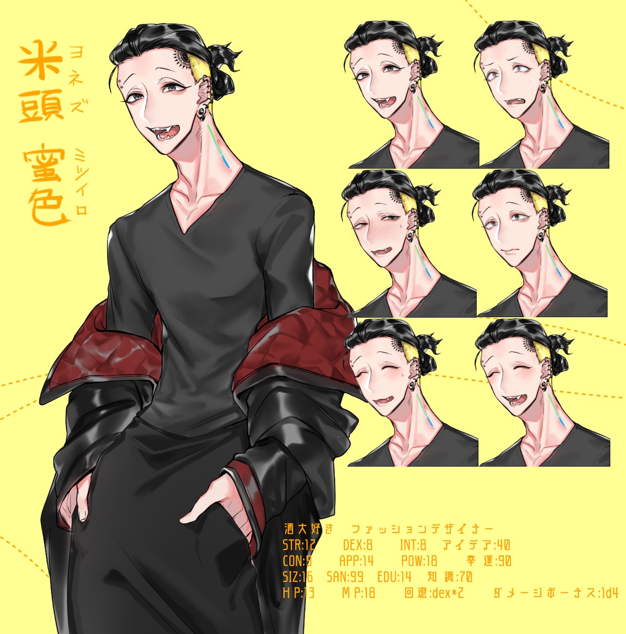 TRPGの探索者の立ち絵描きます TRPGは大好きだけど絵が描けない･･･代わりに描きます！ イメージ3