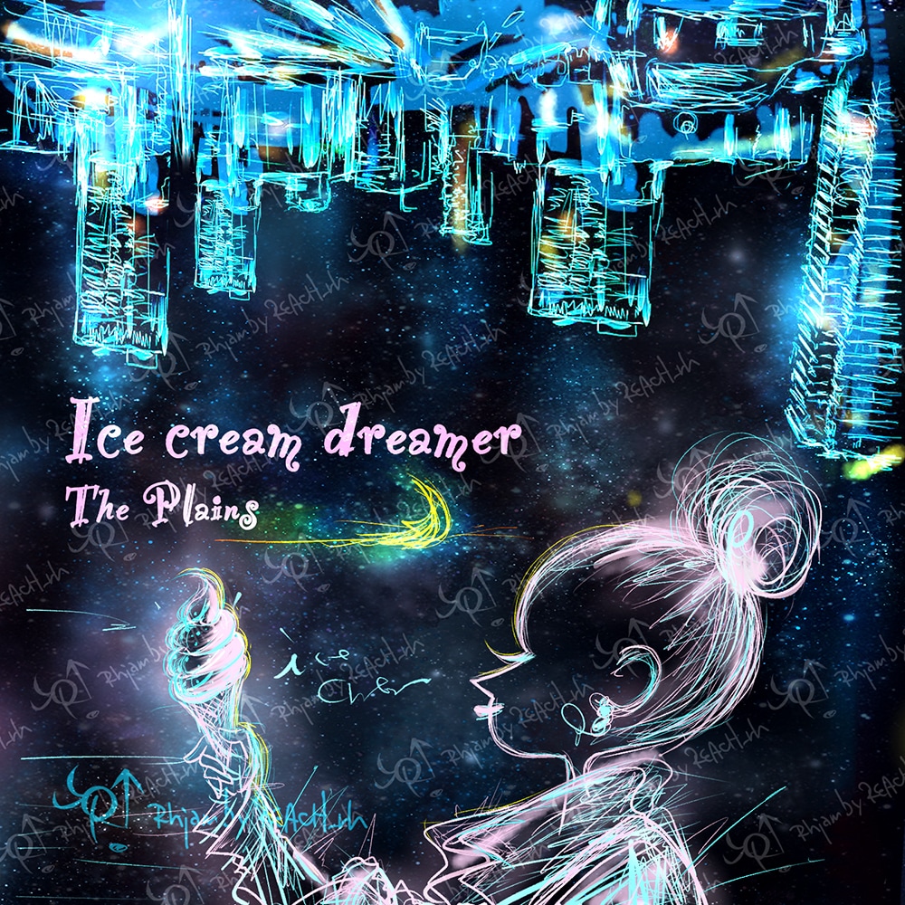 線画・インク・水彩系でカラフルなイラストを描きます 音楽配信用や動画サムネ等にも対応 イメージ3