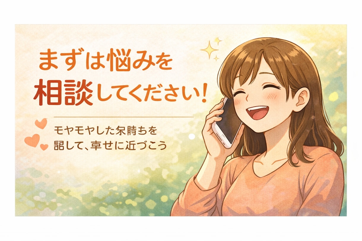 即日対応】恋愛がうまく行かない原因特定します マッチングアプリ恋愛相談全般カルテ項目使用 イメージ1