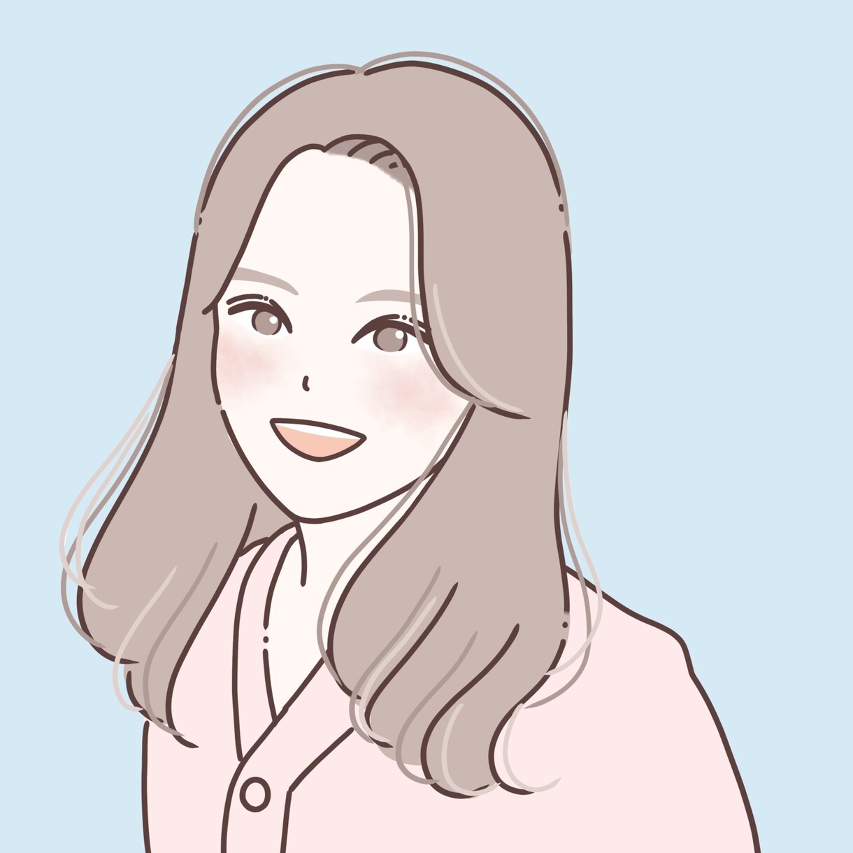 企業・ビジネスで使える親しみやすい似顔絵描きます シンプルで程よく美化したイラストアイコン！HPや名刺にも◎ イメージ6