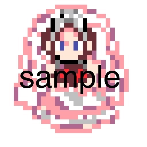 カラーでドット絵作成します シンプルだけど目を引く、どこか懐かしいような作風です イメージ2