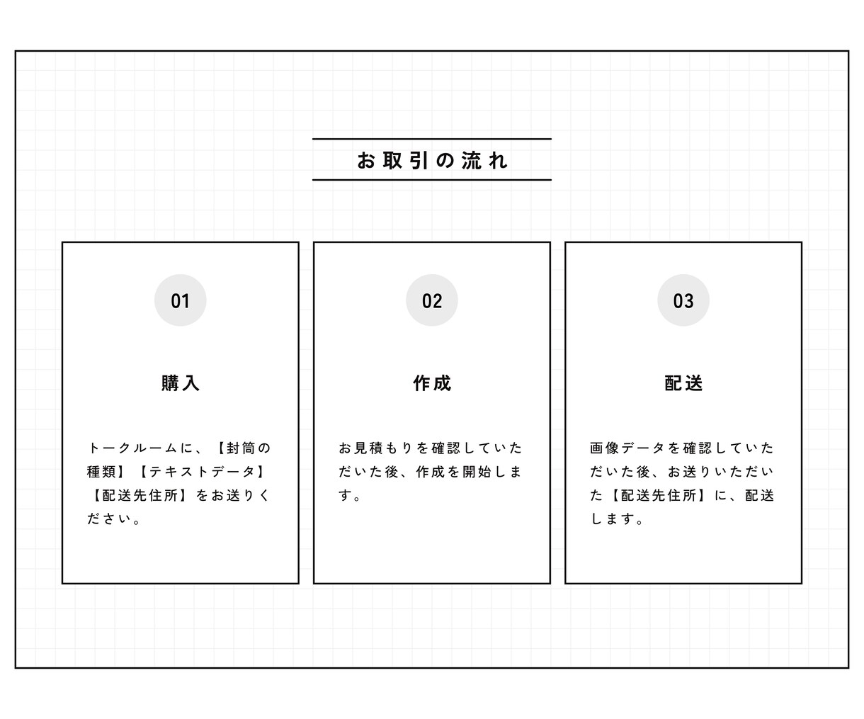 封筒を選べる！お手紙を代筆します ファンレター／ビジネスレター／ラブレターなど イメージ5