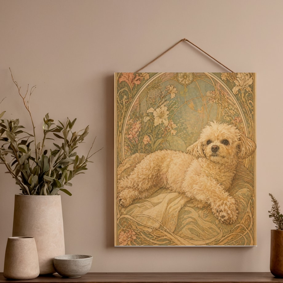ペット写真を名画風アートに！AIイラスト作成します 犬・猫OK！うちの子が“美術館クオリティ”に イメージ1