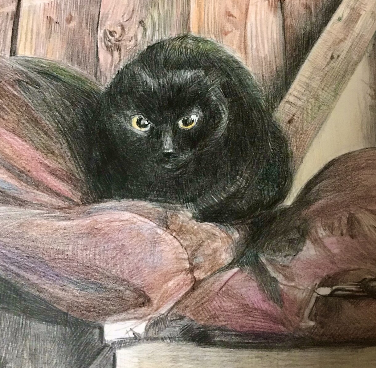 雰囲気のある直筆の絵を制作します 希望される方は絵を発送いたします。(送料別) イメージ8