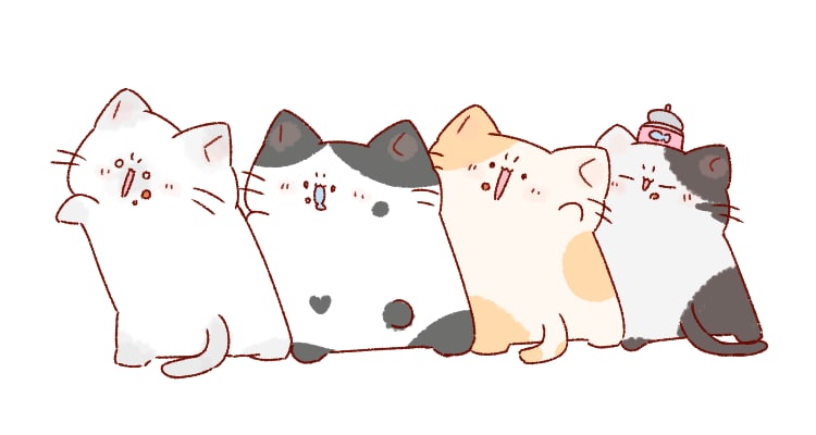 うちの子描きます 猫ちゃん限定であなたの飼っている猫ちゃんのイラスト描きます イメージ1
