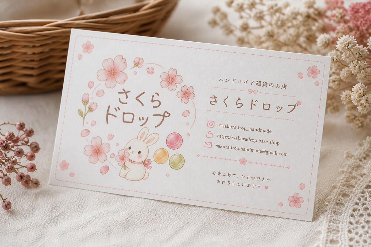 ハンドメイド作家様ショップツールデザイン承ります ハンドメイド作家様のロゴからポップのデザインまで承ります！ イメージ3