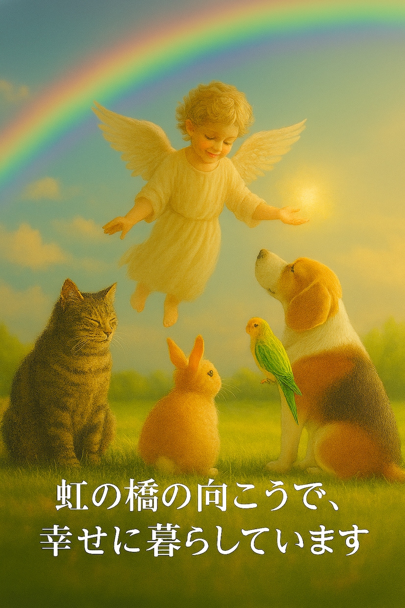 大切な家族を想う涙とありがとうに寄り添います かけがえのないペットを失った想いを話せる場所がここにあります イメージ2