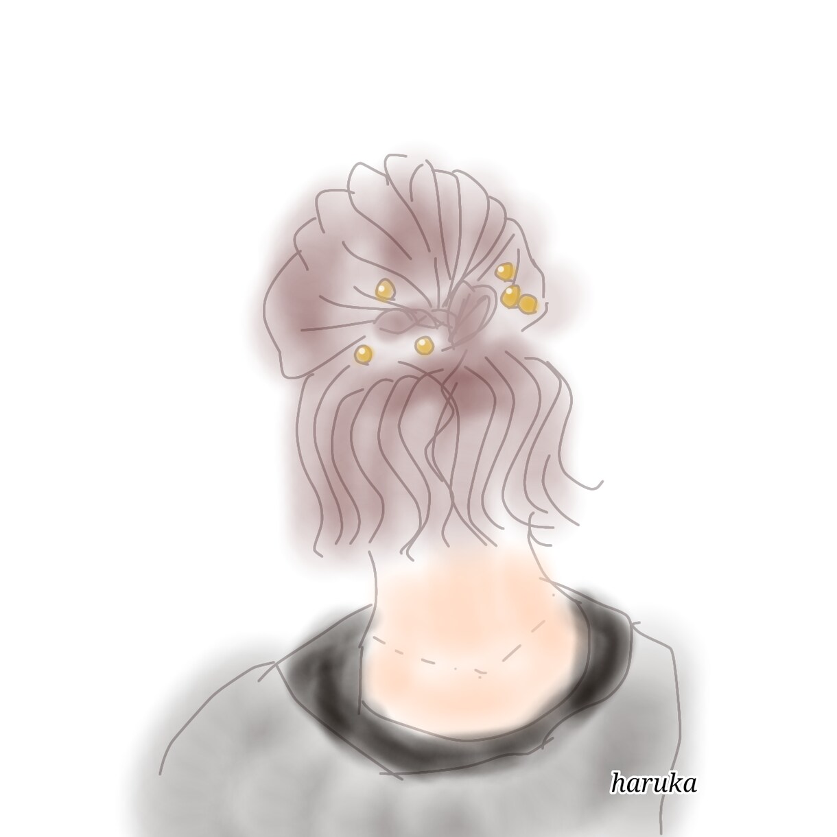 ゆるふわアイコン作ります 可愛いゆるふわアイコン作ります。水彩画風です。 イメージ4