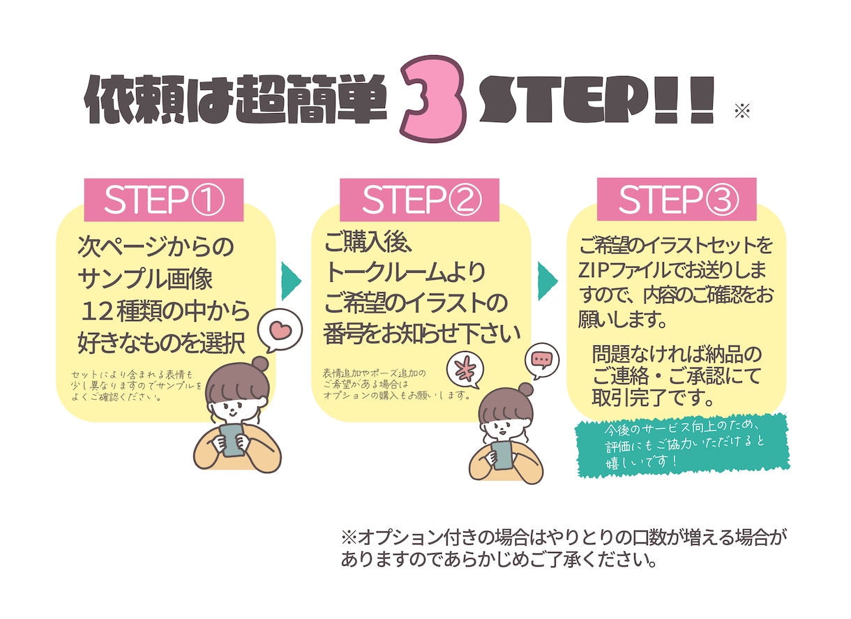 商用OK◎表情16種類のアイコンセット販売してます 即日納品可！背景透過・表情差分のセットをお得にセット販売中 イメージ4