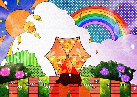 キラキラしたシルエット調のイラストお描きします 月や星、幻想的なものがお好きな方はぜひ！ イメージ3