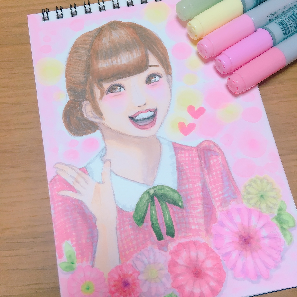 無料占い付き★Happyな似顔絵をお届けします 明るい色合いで♪結婚式/アイコン/大切な人へのプレゼントに◎ イメージ4