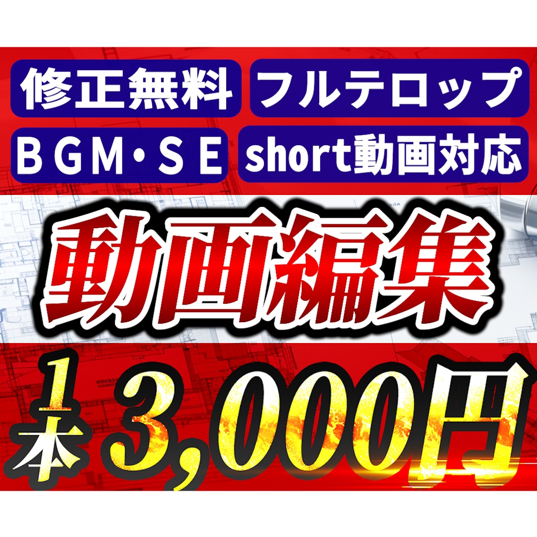YouTube・TikTok動画編集を承ります 密度高めの編集でフルテロップまで丁寧に対応 イメージ1