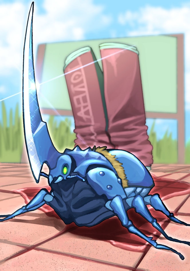 厚塗りでモンスターを製作いたします リーズナブルに高品質なモンスターイラストを提供します！ イメージ4