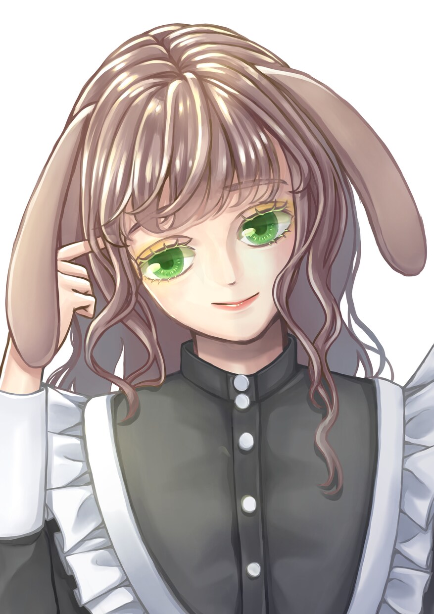 オリジナルキャラクター、イラスト、デザイン承ります 花が添えられたイラスト描きます イメージ1