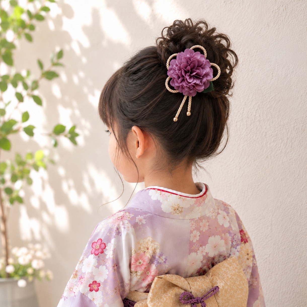 オーダーメイドでお子様用ヘアクリップを創ります 七五三、結婚式の参列、ママとおそろいのヘアクリップ イメージ1