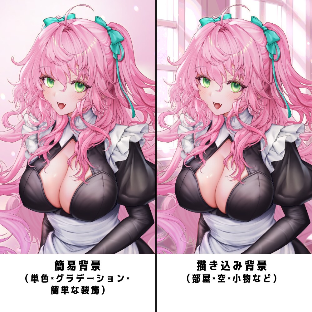 一枚絵イラスト制作します 配信サムネ・SNS・待機画面向け一枚絵イラスト制作します！ イメージ2