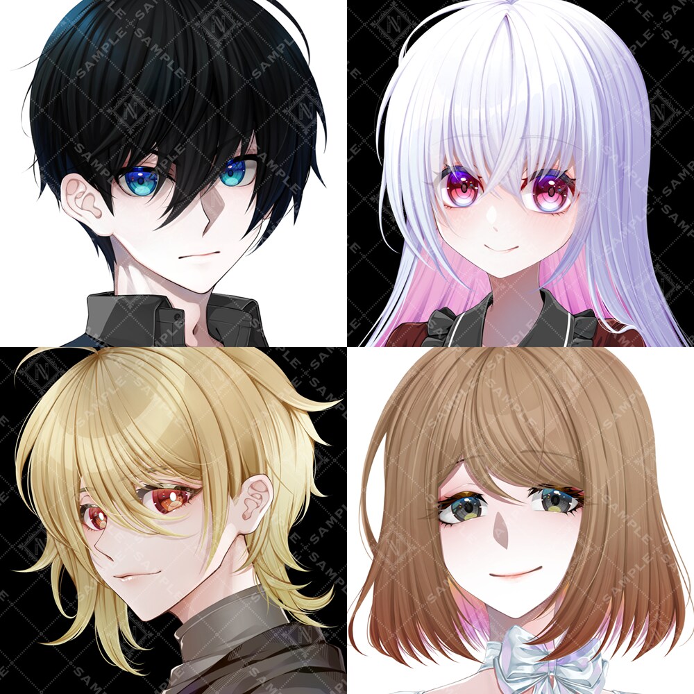 アイコンの製作いたします デフォルメや似顔絵などにも対応できます イメージ1