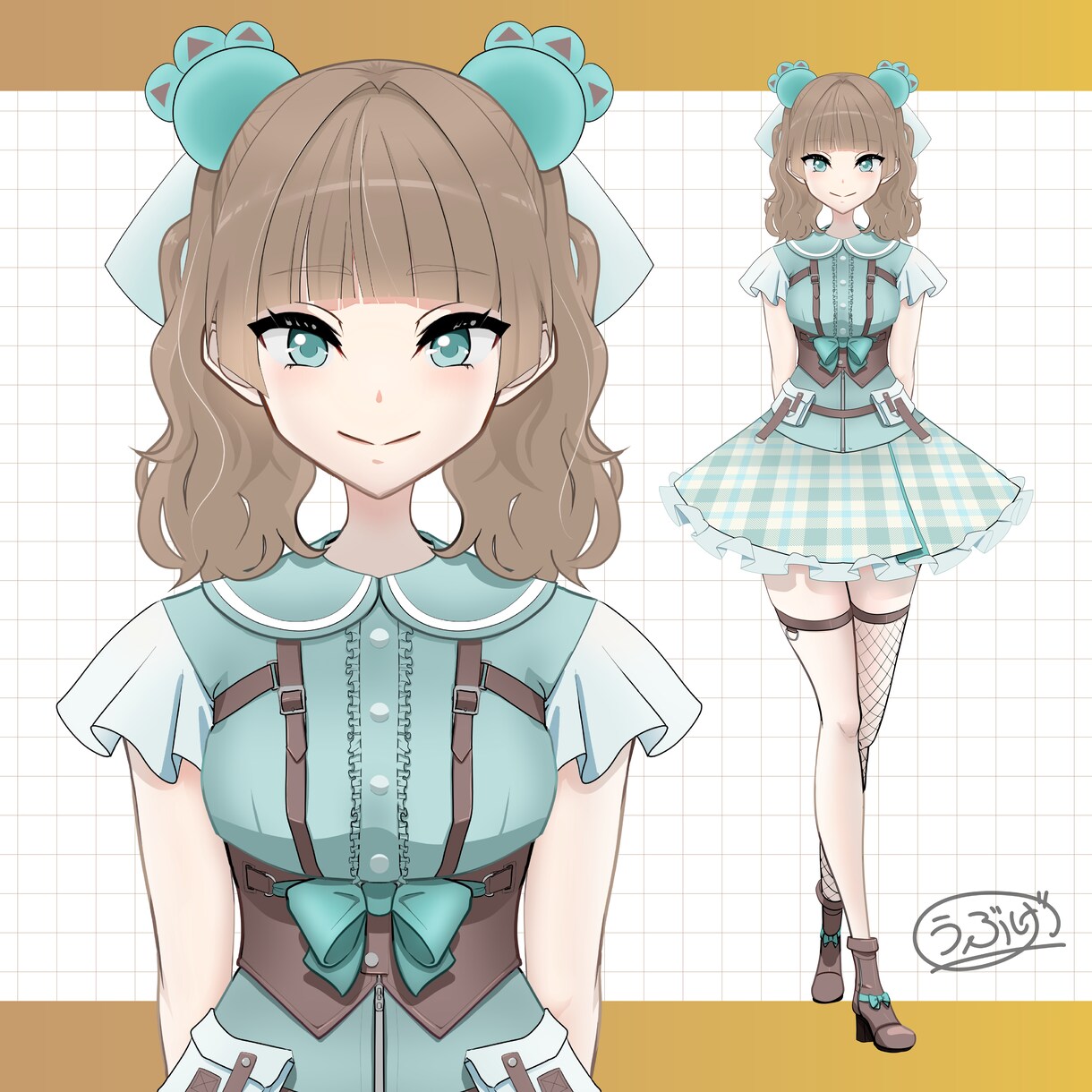 Vライバー配信用立ち絵・イラスト制作します 修正回数無制限!納得の仕上がりにします! イメージ4