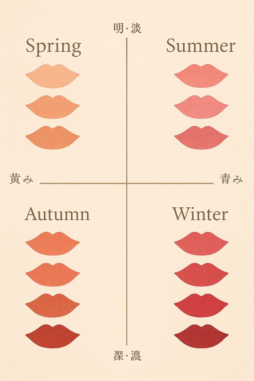 4シーズン パーソナルカラー診断をいたします ◇わたし色で、明日はもっとときめく日になる◇ イメージ4