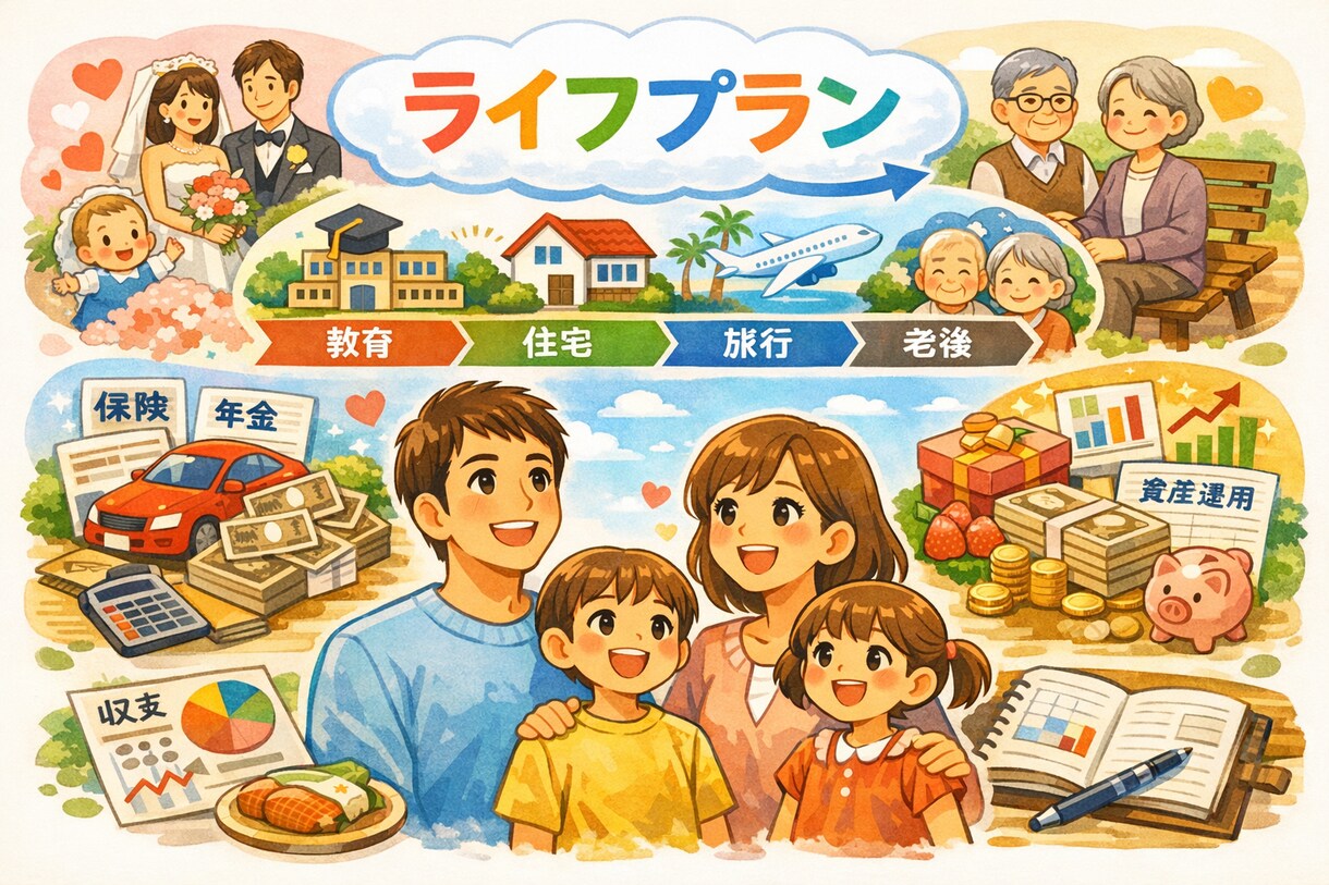 ライフプラン作成します この家買って大丈夫?支払える?の心配のお声に対応します。 イメージ1