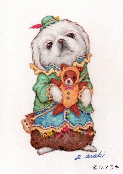 ファンタジーな動物画を描きます 普通の動物画じゃ物足りない方へ、わくわくをお届けします！ イメージ3