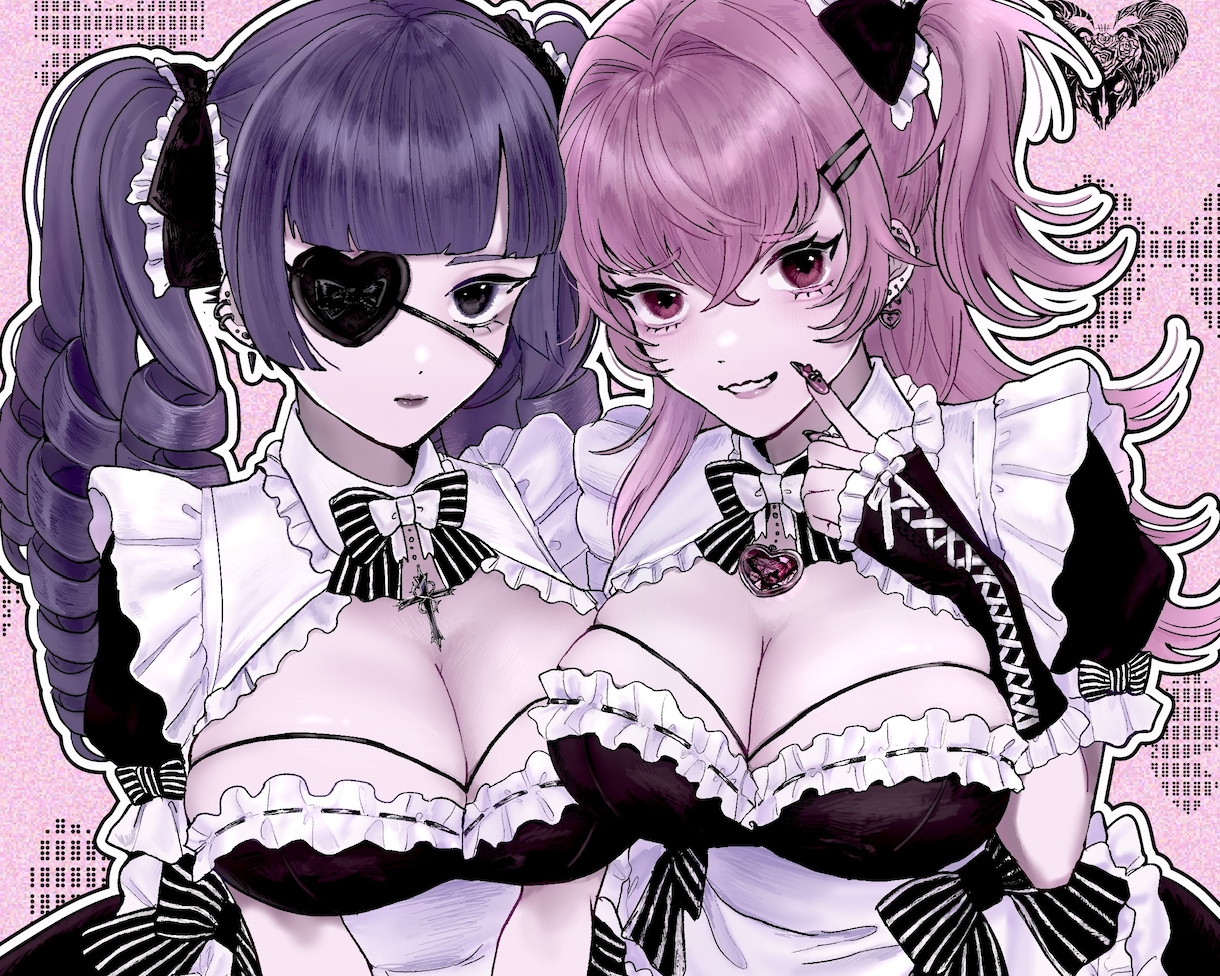地雷系୨୧・量産型໒꒱・萌え系♡の1枚絵描きます SNSアイコン、動画用サムネイルなど用途に合わせて承ります！ イメージ1