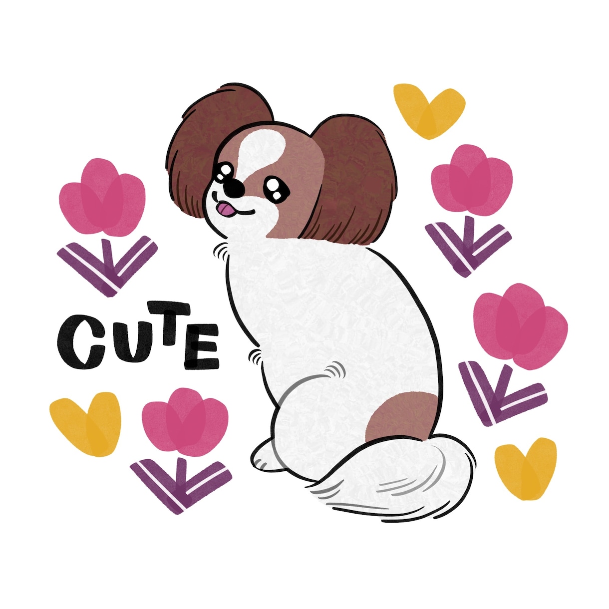 愛しのペットやお好きな動物！描きます 手書きでゆるゆる、ほんわかイラスト イメージ3