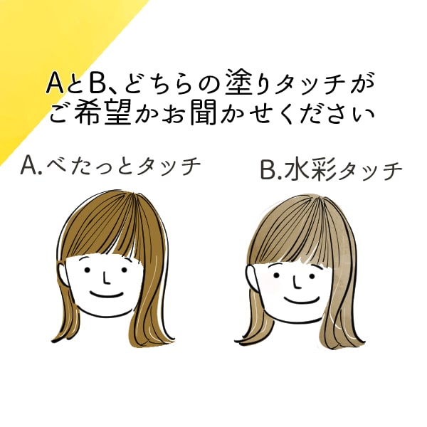 誰だか特定されにくい、ざっくり似顔絵描きます ほんのり似ていてシンプルな似顔絵がちょうどいい！ イメージ2