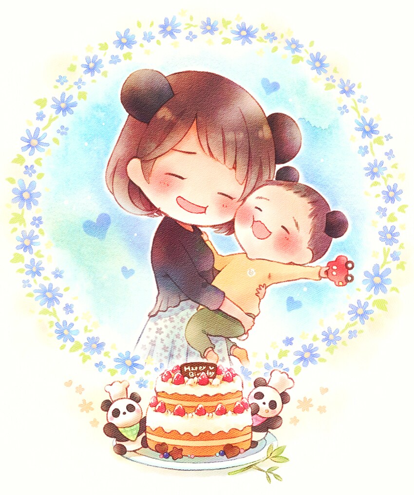 ほんわかした似顔絵を描きます あたたかい雰囲気の似顔絵・アイコン イメージ9