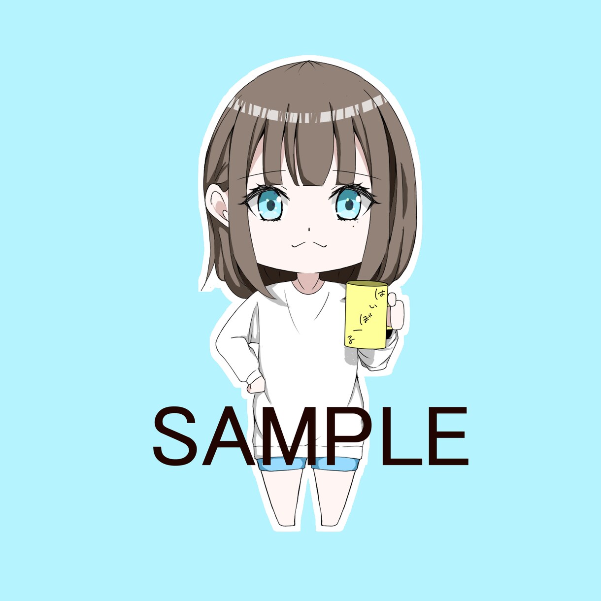 アイコンや壁紙等のイラストを作製いたします 世界に一枚だけのオリジナルのイラストを描きます イメージ4
