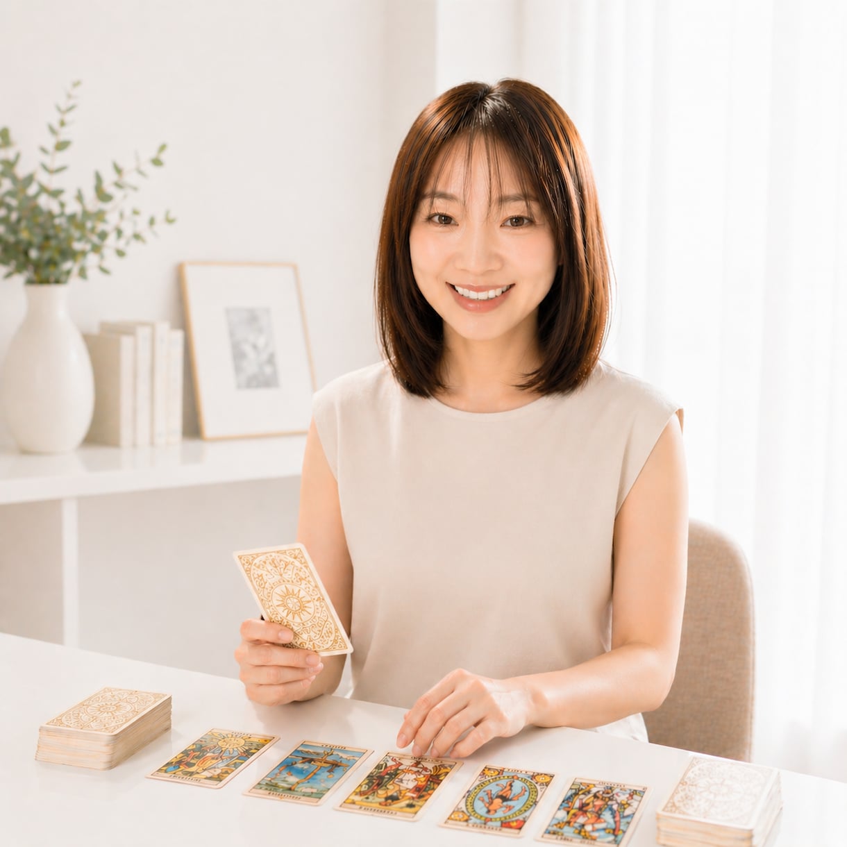 恋愛タロット占い♡あなたの恋を全力でサポートします 短時間OK/恋の不安や悩みを手放しましょう イメージ1