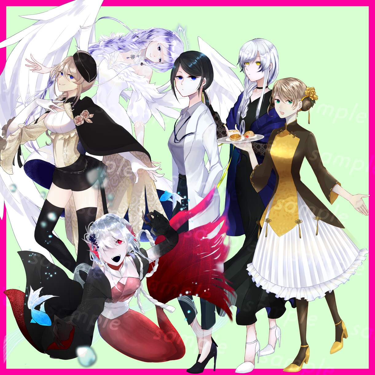 立ち絵・差分イラスト作成します TRPG/ゲームイラストを必要な方へ イメージ6