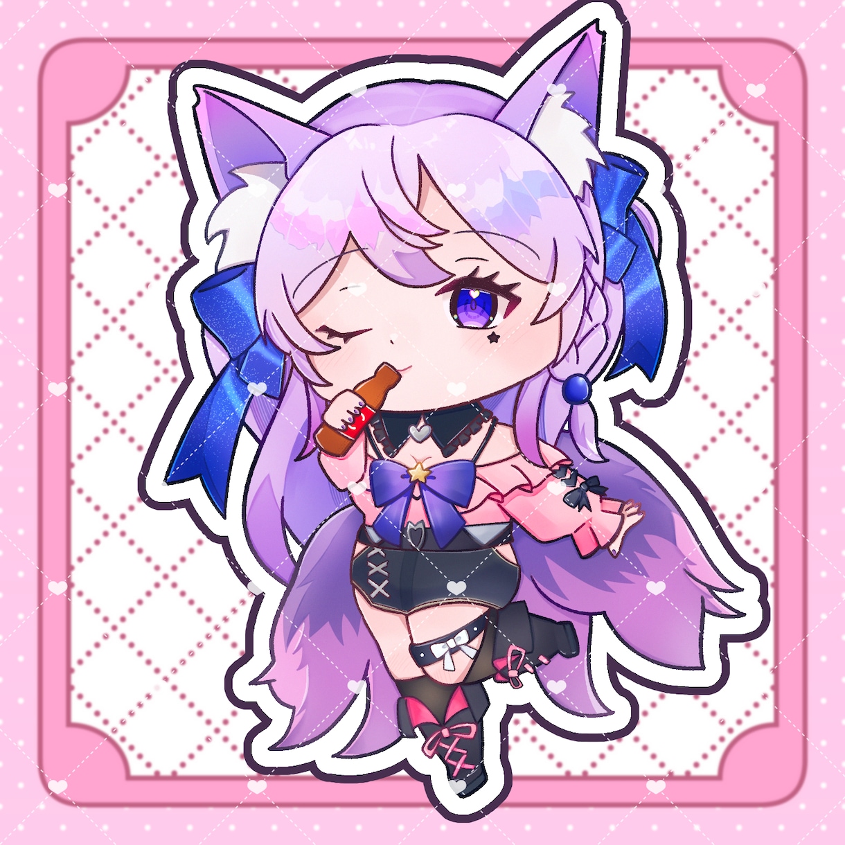 商用込み！可愛いちびキャライラスト描きます プレゼントやグッズ制作にも！もちぷにイラストお描きします！ イメージ2