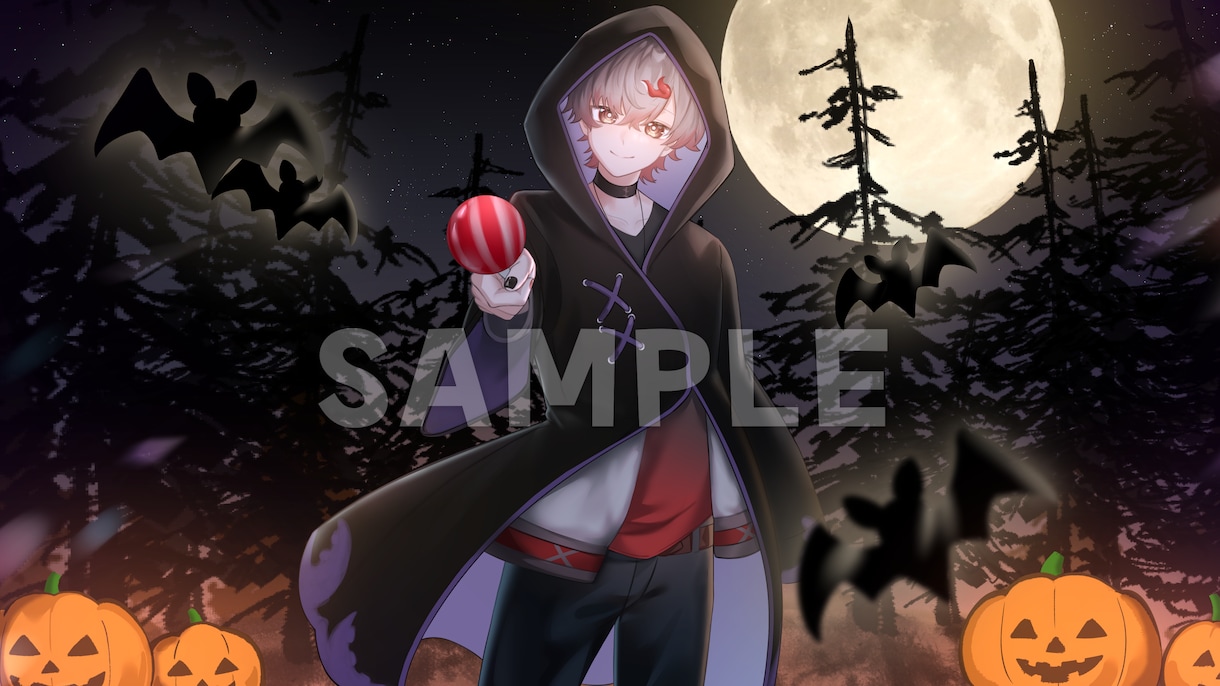 最短5日納品！かっこいい男性イラスト描きます アイコン・サムネ・キービジュ・立ち絵・歌ってみたイラストなど イメージ3