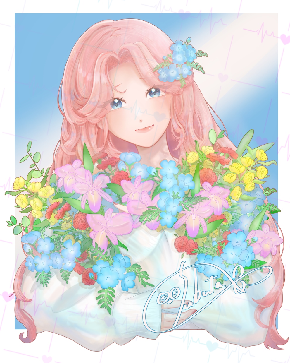 お手頃価格￥7000～　一枚絵イラスト承ります あなたらしさを大切に、やさしく魅力を引き出します。 イメージ4