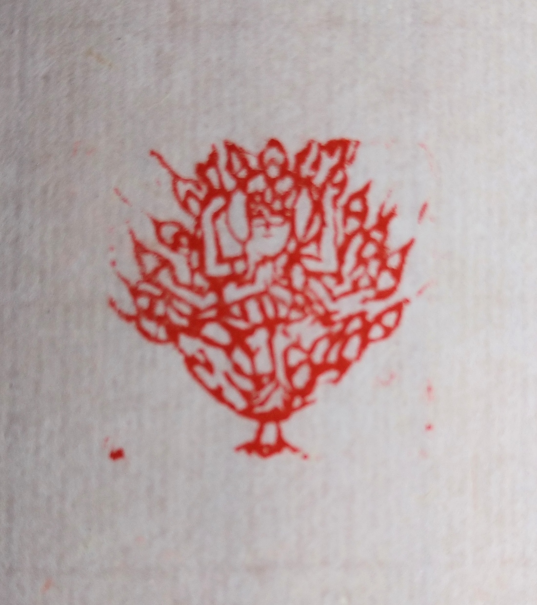 篆刻用印材に仏様（主にお地蔵様）を手彫りします 書道作品や絵手紙などに引首印・遊印としてご利用いただけます。 イメージ3