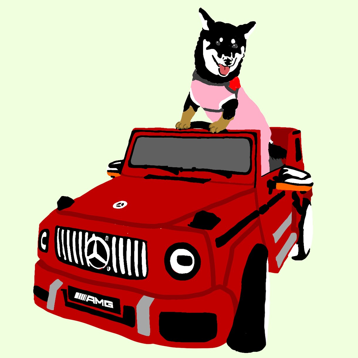 写真からペットの似顔絵かきます 心を込めて描きます！1時間〜２時間くらいで仕上がります。 イメージ4