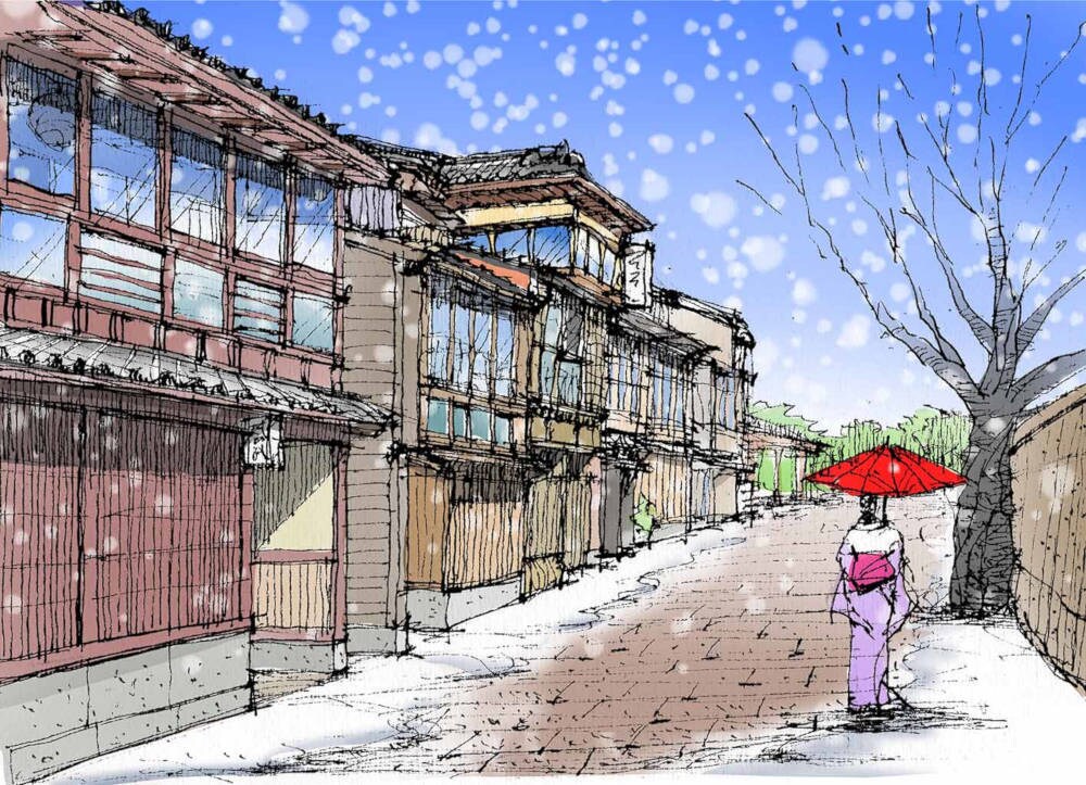 Yoイメージパース工房がお届けします １級建築士デザイナーがイメージ膨らむスケッチパースを描きます イメージ5