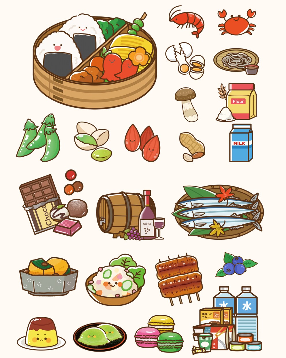 商用OK！明るく親しみやすいイラストを描きます ビジネスシーンにも！Web・書籍/医療/福祉/栄養/保育など イメージ7