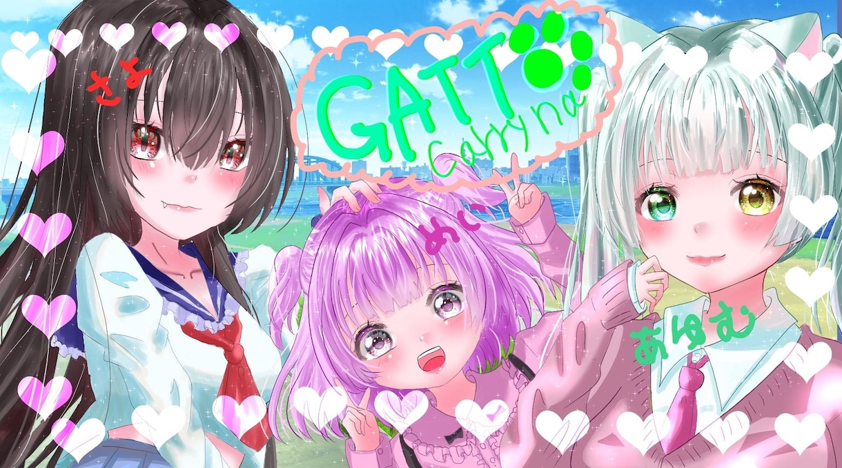 季節感のあるかわいいイラスト書きます キラキラデレデレなものやダークヤンデレなものまで描きます イメージ3