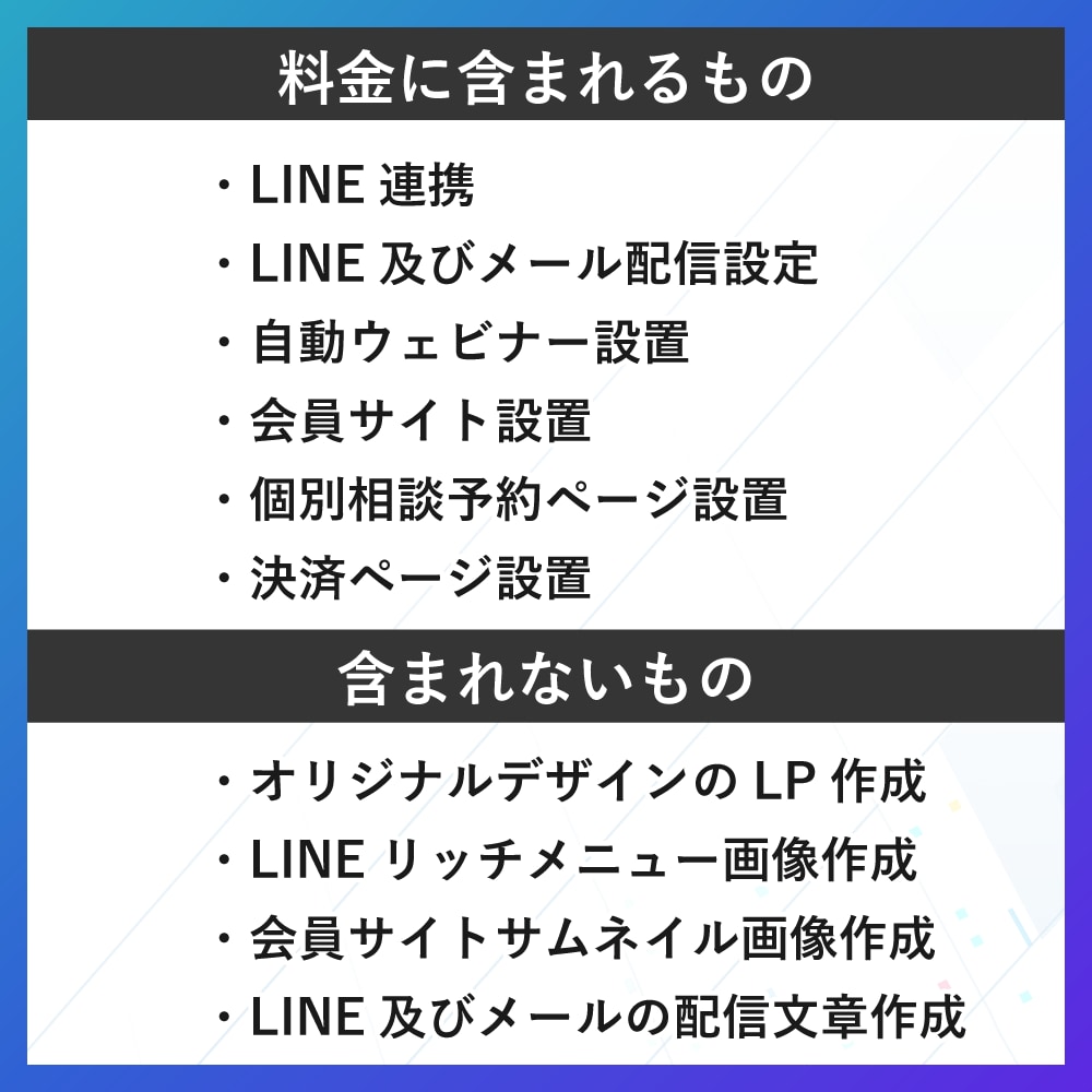 原稿があればOK!UTAGE構築まるっと代行します 初期構築で迷っている・何から手をつけたらいいかわからない方へ イメージ3